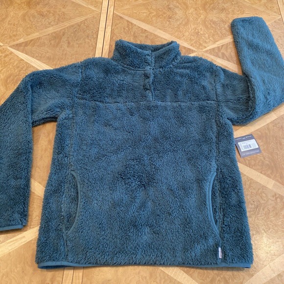 Eddie Bauer Jackets & Blazers - Womens Eddie Bauer WR Fast Long Sleeve Plush Fleece Pullover Size XS NWT $76